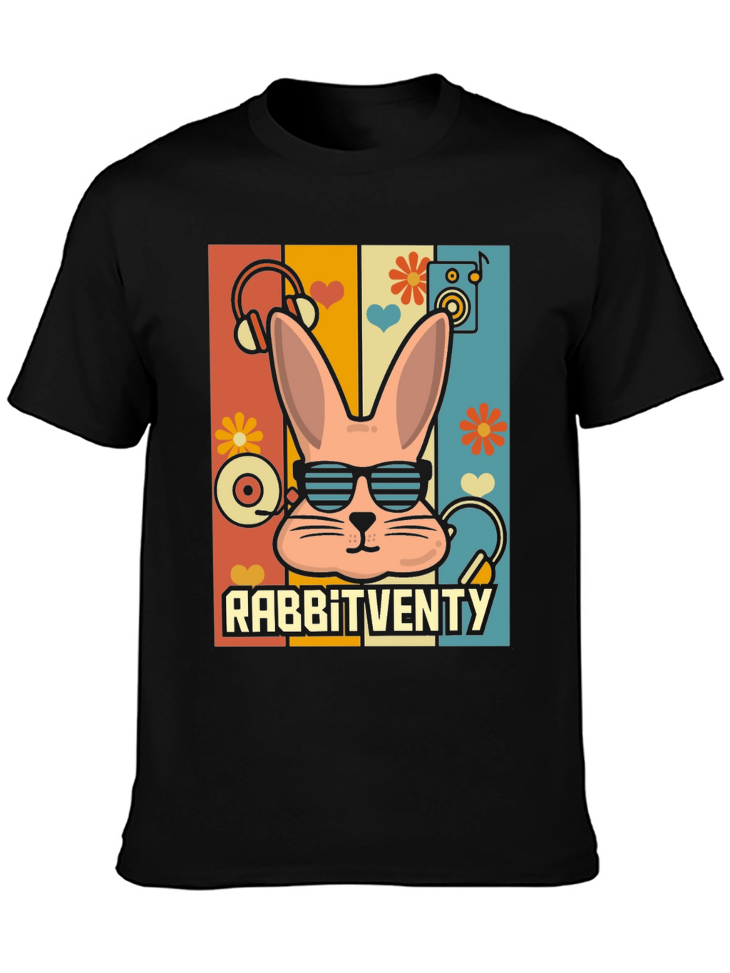 Rabbitventy Retro T-Shirt