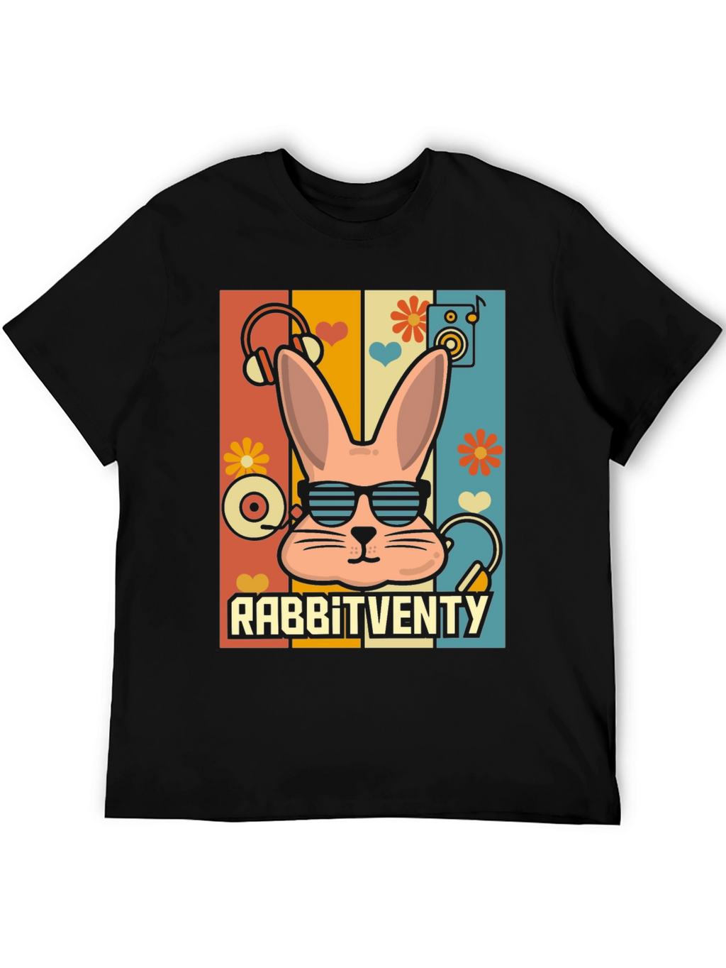 Rabbitventy Retro T-Shirt