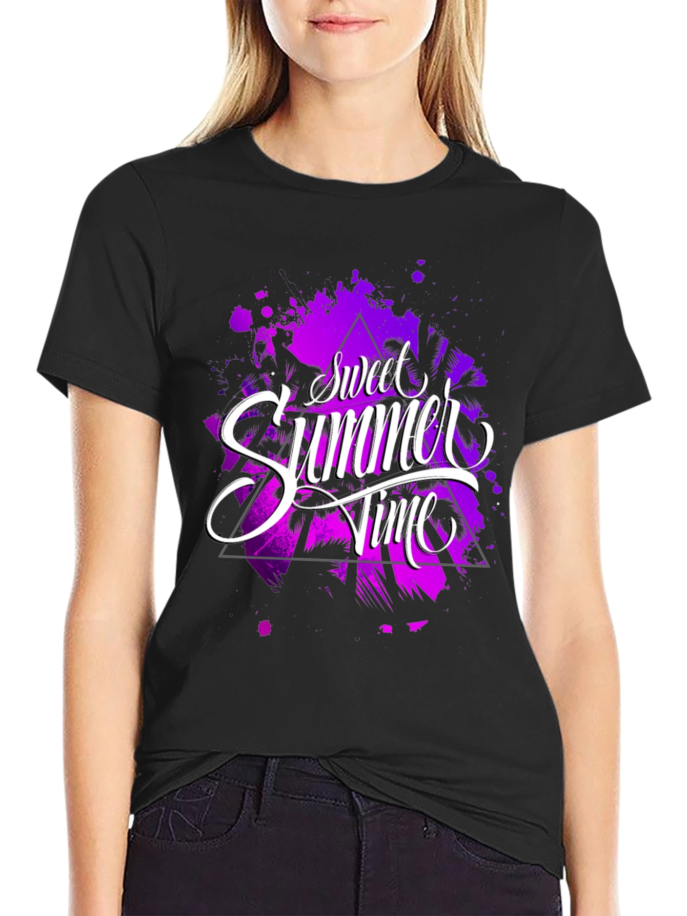 Sweet Summer Time Graphic T-Shirt