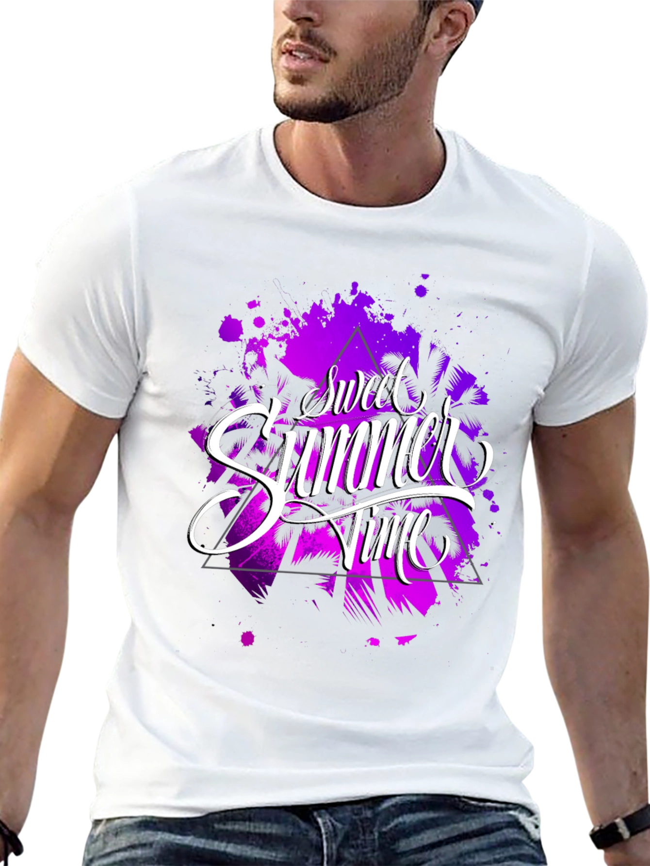 Sweet Summer Time Graphic T-Shirt