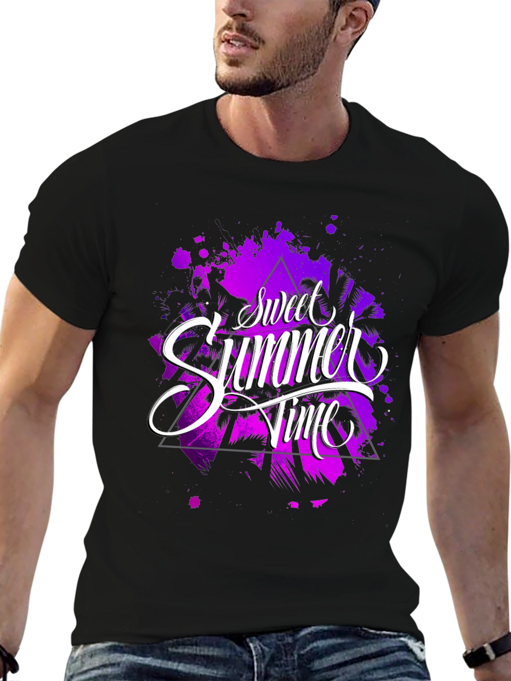 Sweet Summer Time Graphic T-Shirt