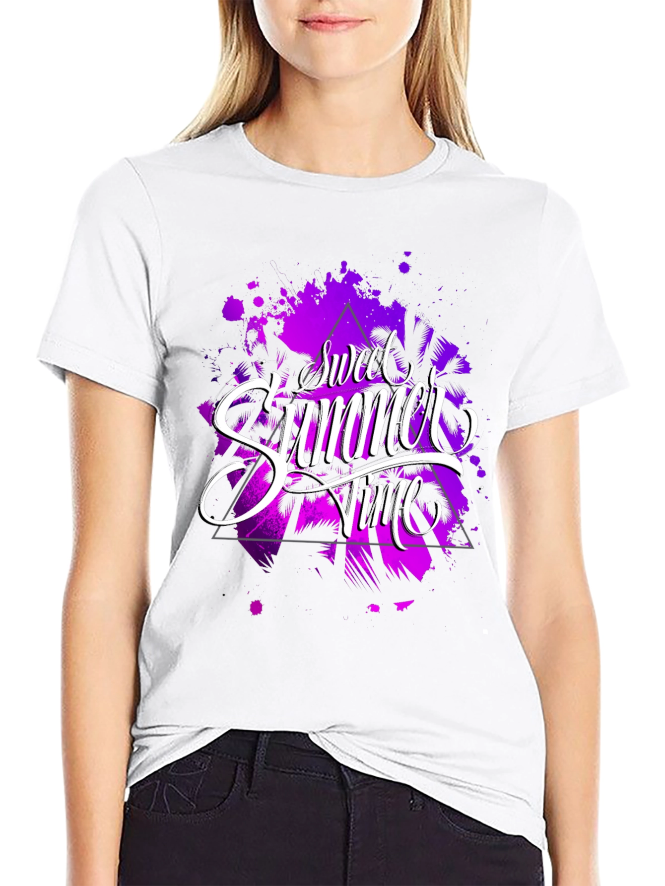 Sweet Summer Time Graphic T-Shirt