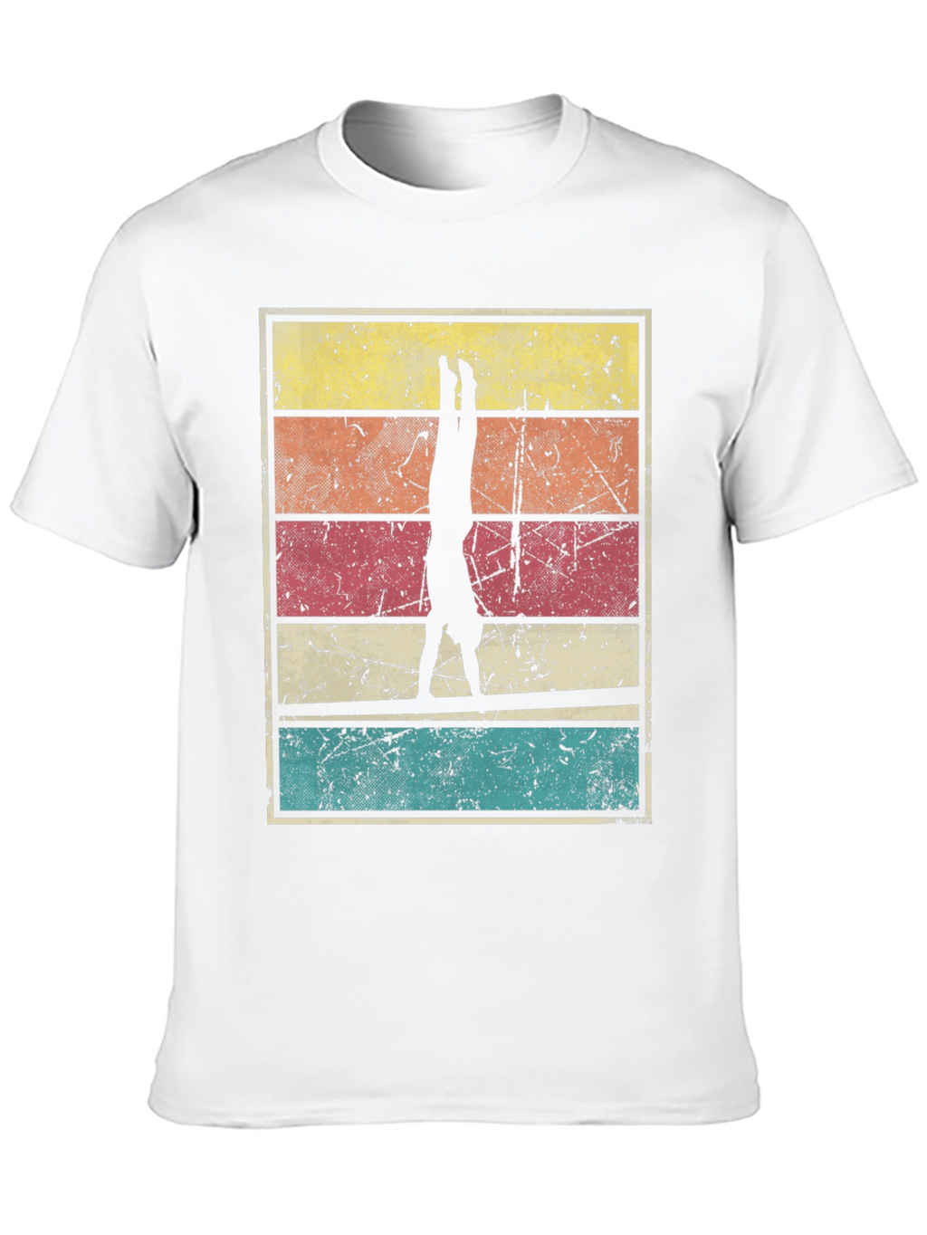 Retro Gymnast Handstand T-Shirt