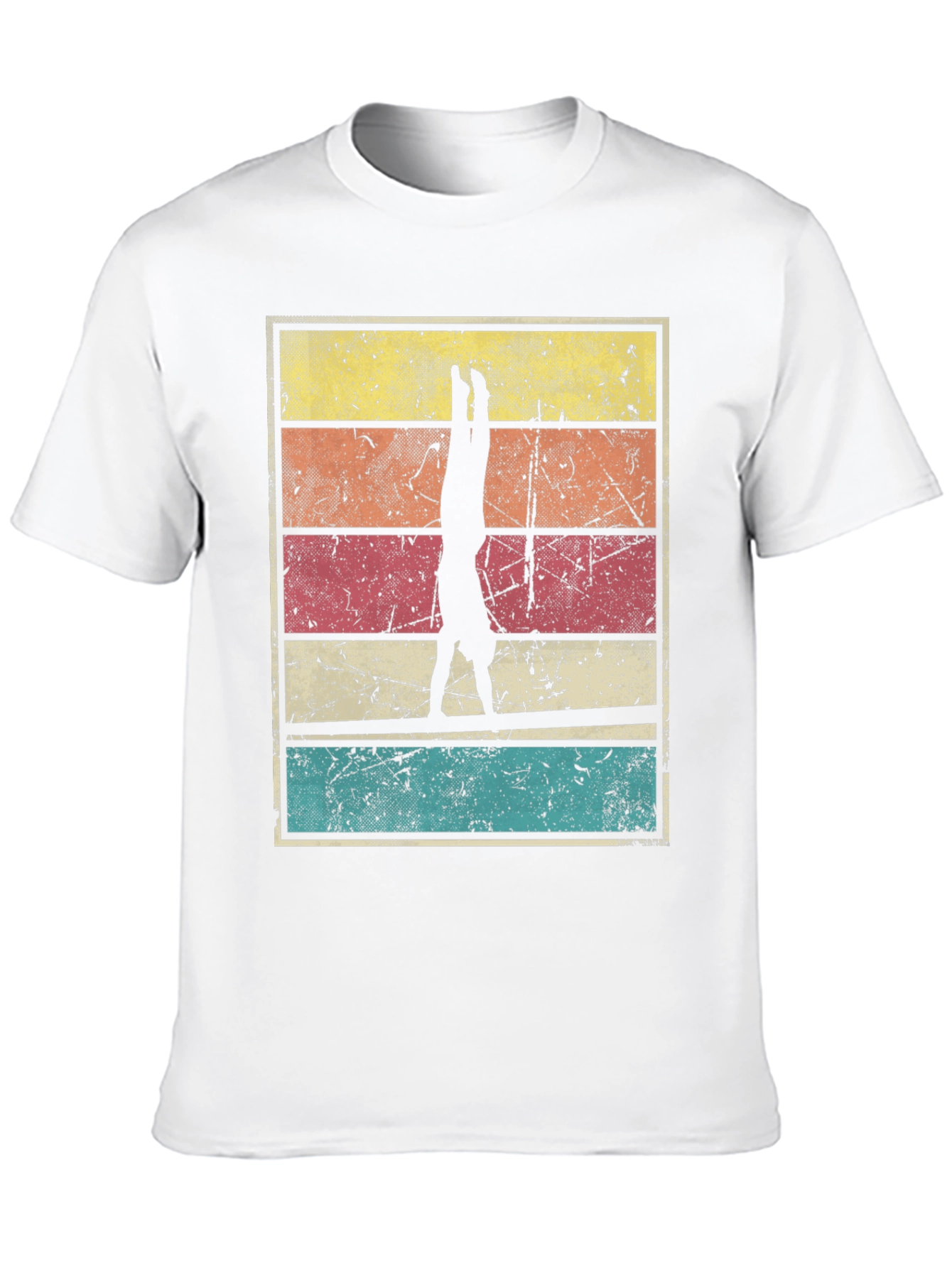 Retro Gymnast Handstand T-Shirt