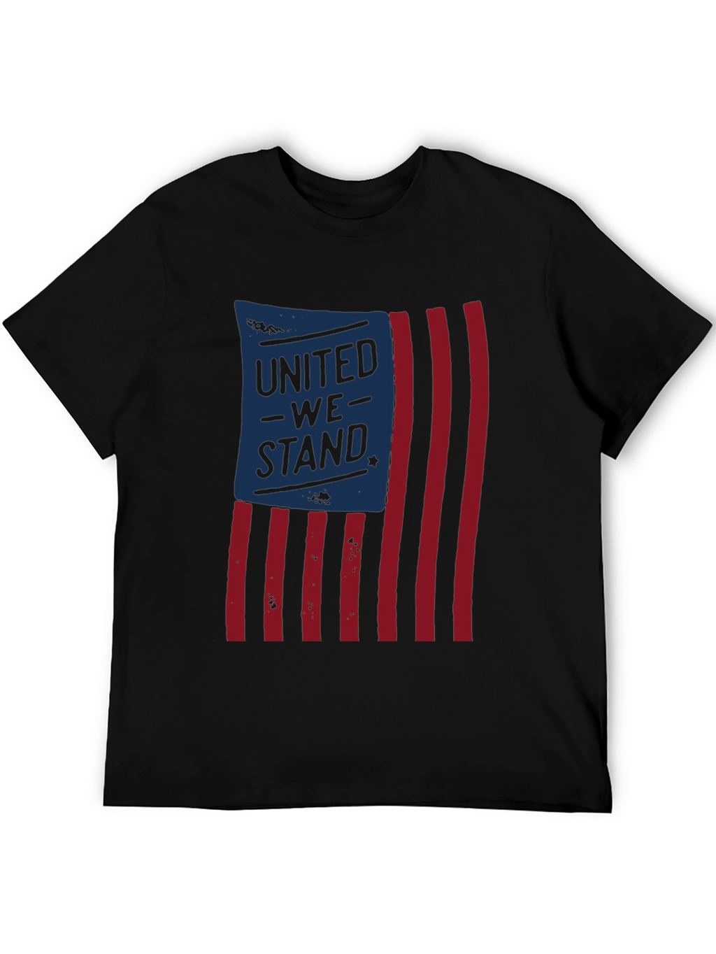 United We Stand Graphic T-Shirt - Patriotic Tee