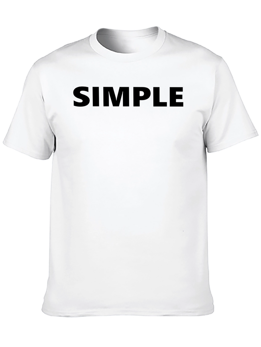 Simple Statement T-Shirt - Black
