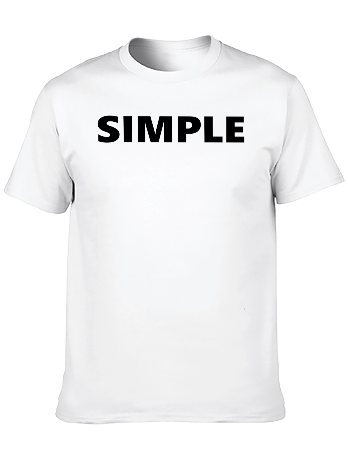 Simple Statement T-Shirt - Black
