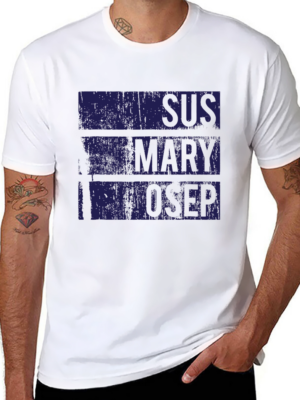 SUS MARY IOSEP Graphic T-Shirt