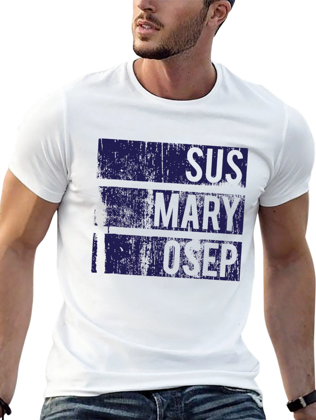 SUS MARY IOSEP Graphic T-Shirt