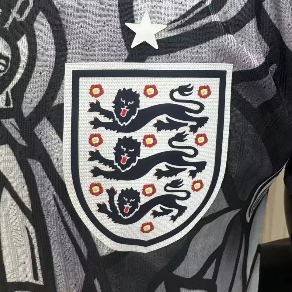 2026 England x PALACE Player Version Soccer Jersey Detail 2