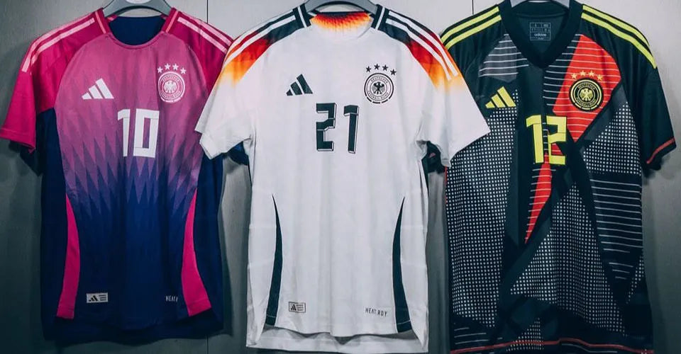 2024/25 Germany Home White Player Version Long Sleeve Jersey Detail 1