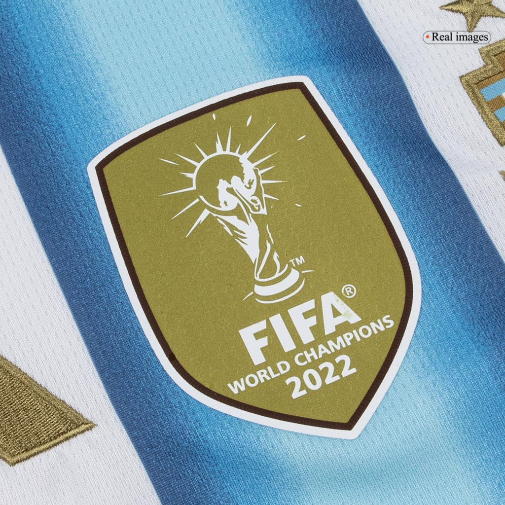 J.ÁLVAREZ #9 Argentina Home Soccer Jersey World Cup 2026 Blue&White Image 6