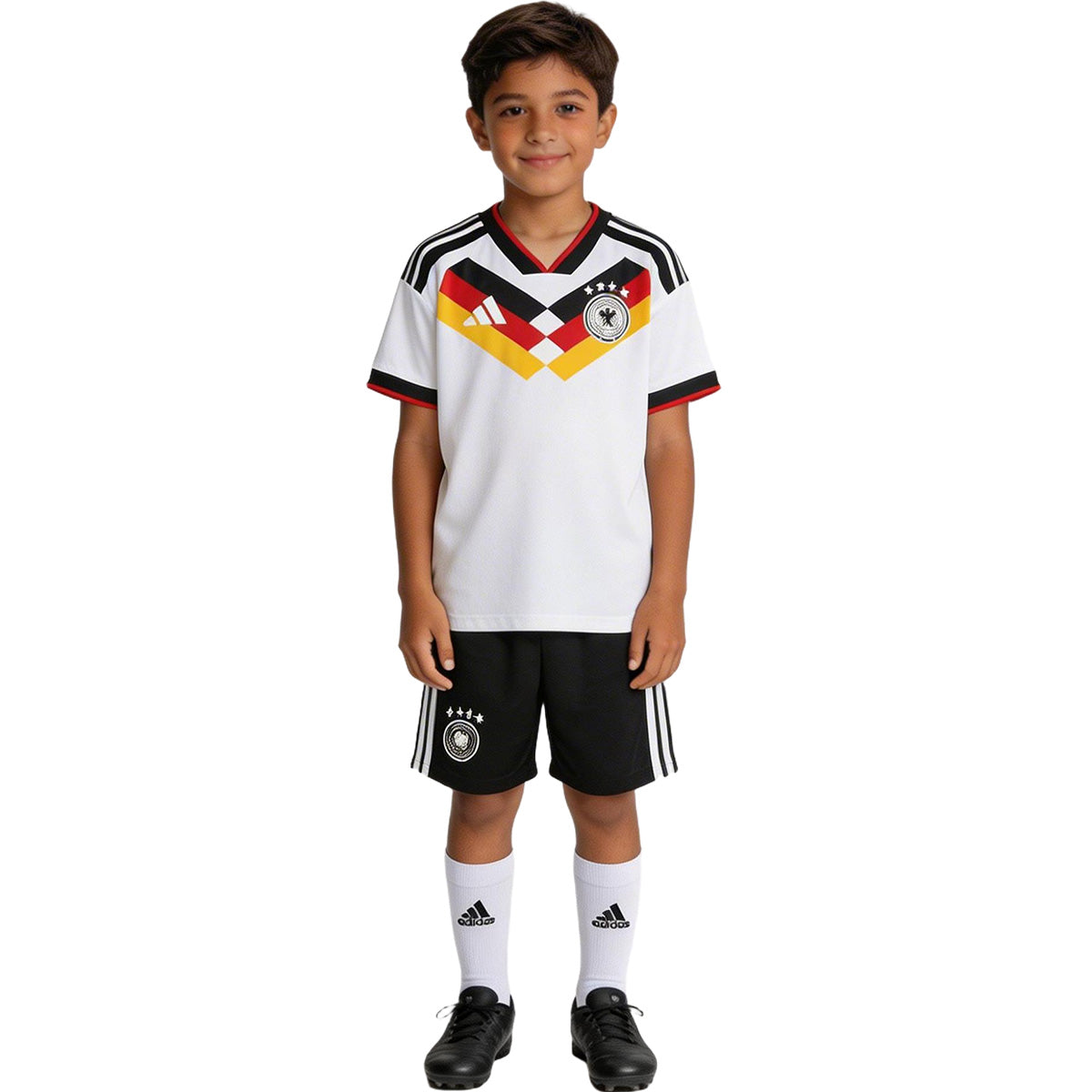 Kids Germany Home Jersey Full Kit World Cup 2026 Front