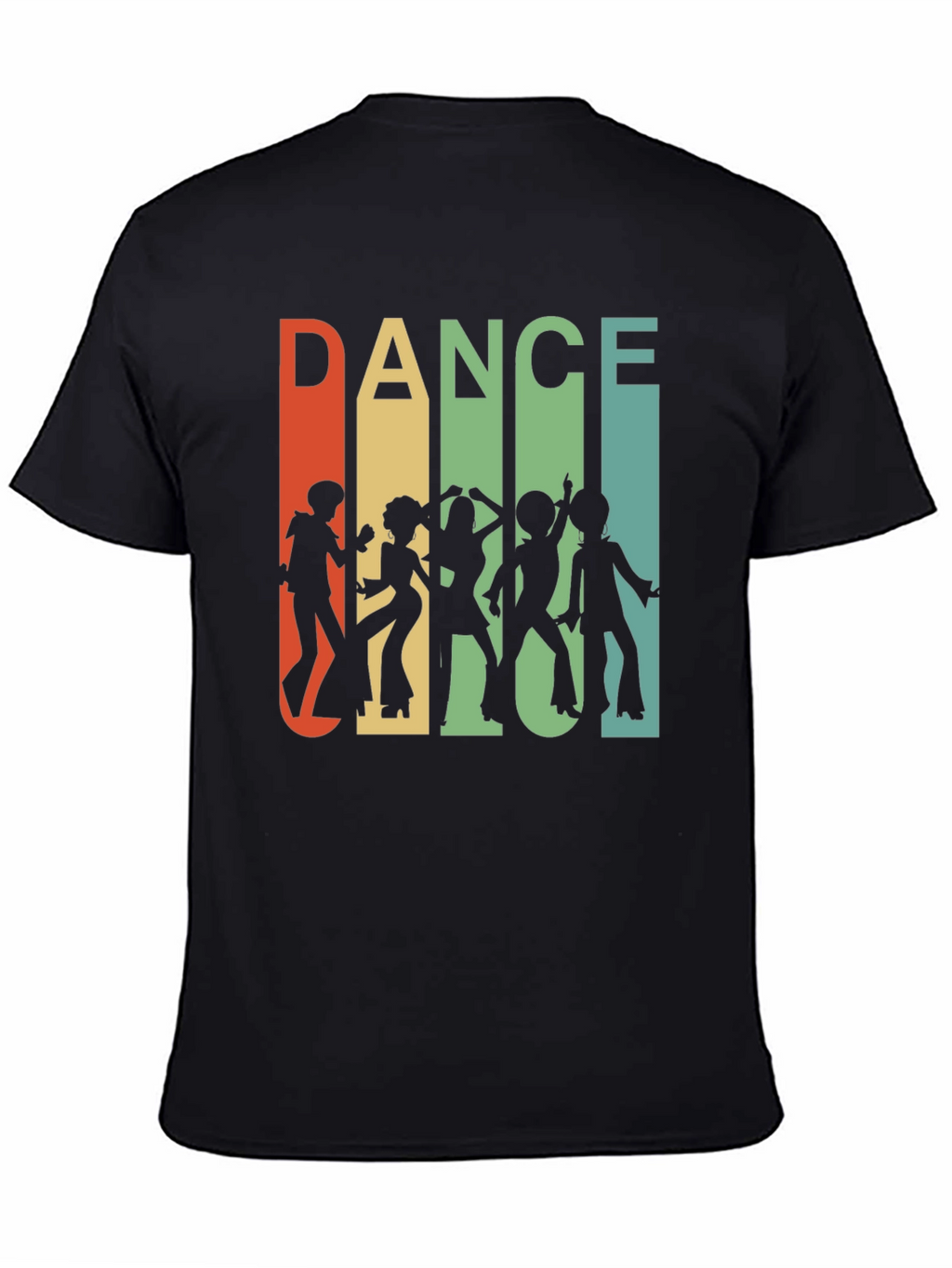 Retro Dance Silhouette Graphic Tee