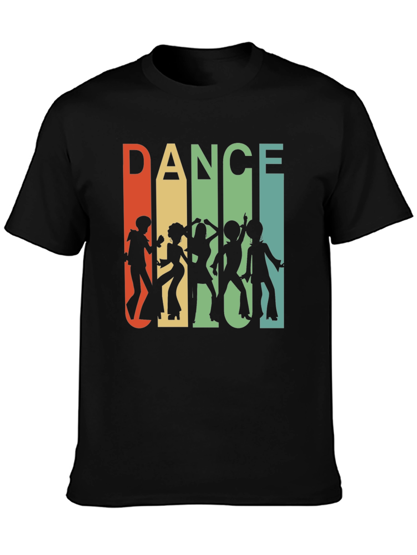 Retro Dance Silhouette Graphic Tee