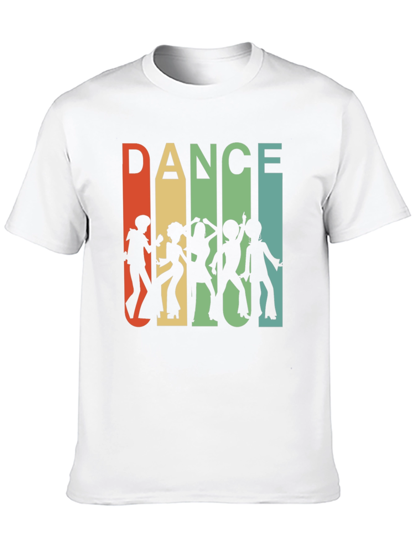 Retro Dance Silhouette Graphic Tee