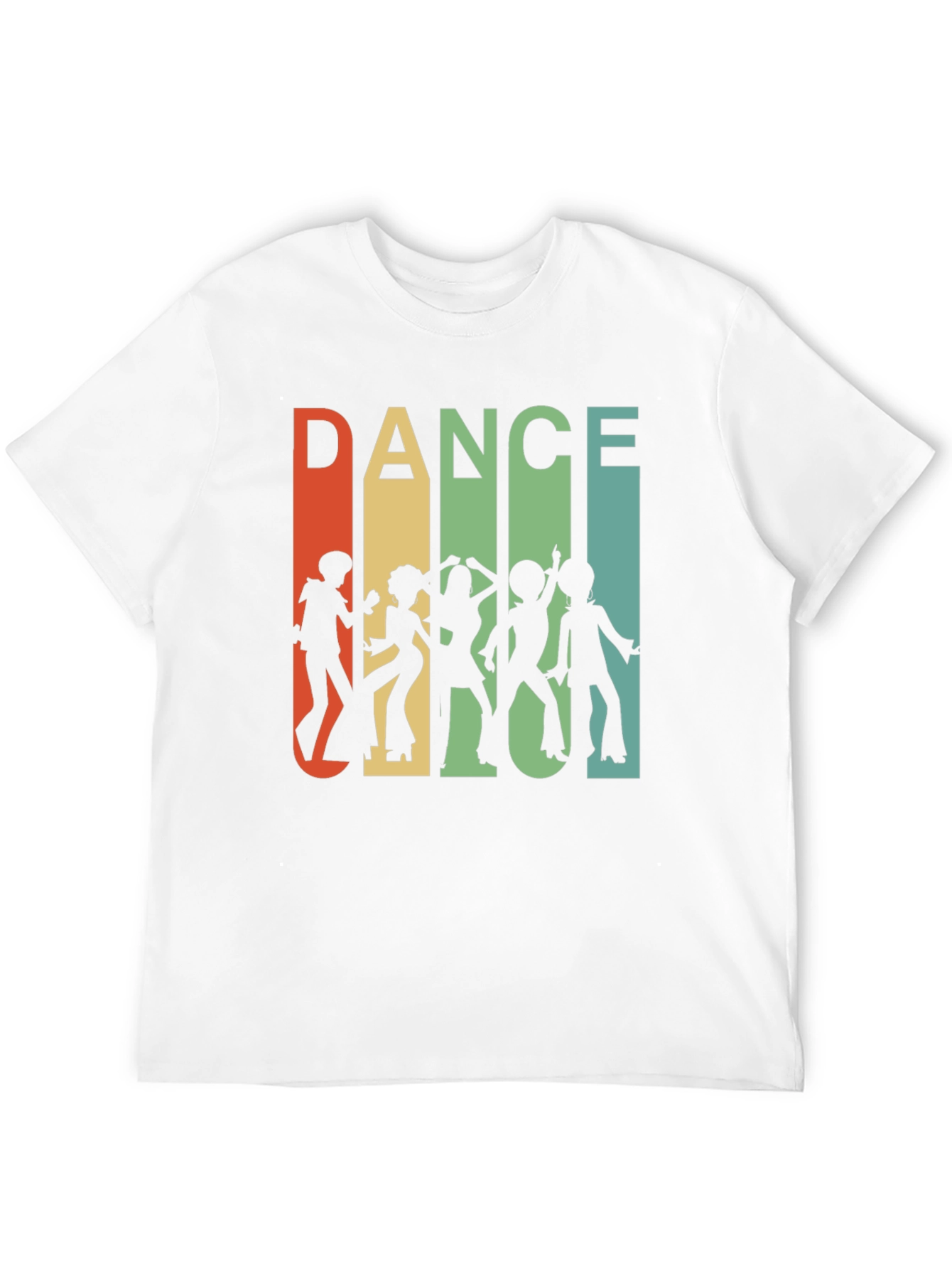 Retro Dance Silhouette Graphic Tee
