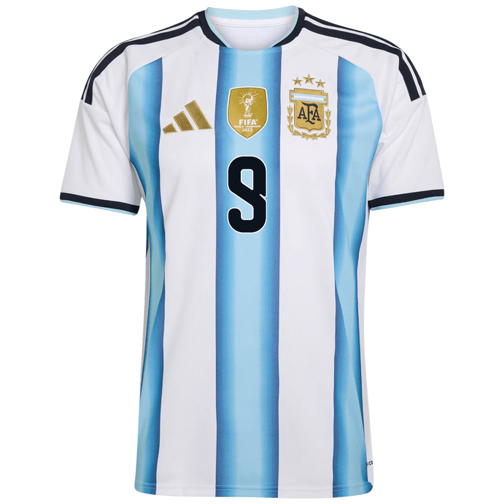 J.ÁLVAREZ #9 Argentina Home Jersey World Cup 2026 - [Super Replica] Back