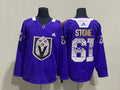 Men's Vegas Golden Knights Mark Stone #61 Blue Breakaway Player Jerseys
