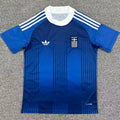 2026/27 Greece Away Blue Fans Soccer Jersey Front