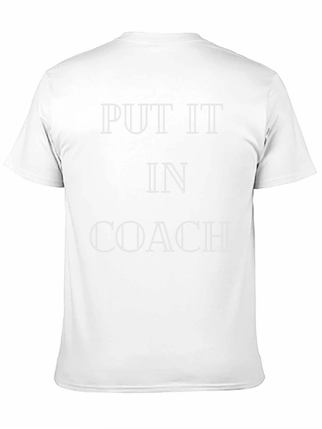 Put It In Coach Graphic Tee - Black