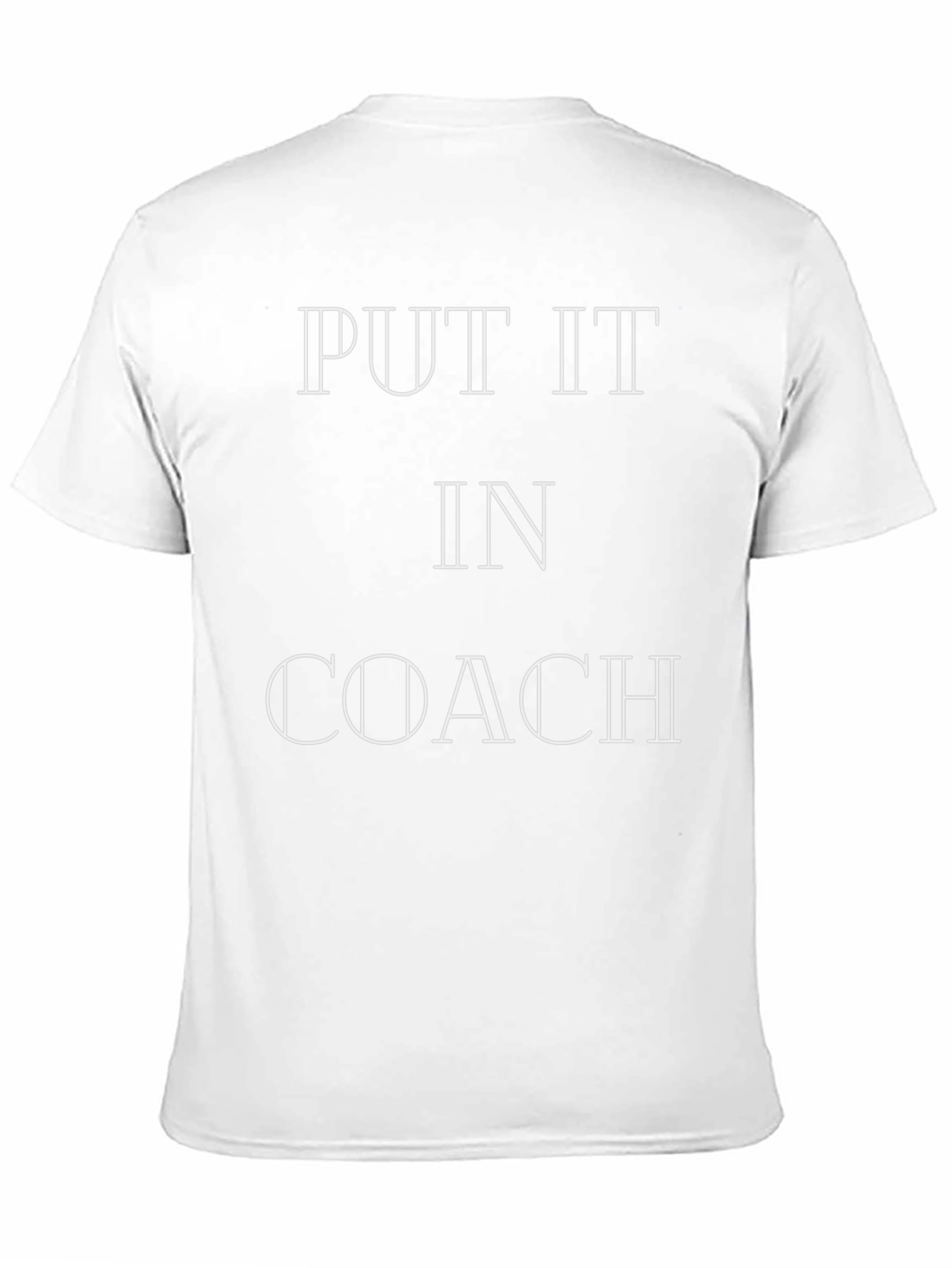 Put It In Coach Graphic Tee - Black
