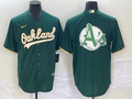 Men's Oakland Athletics Kelly Green Alternate Replica Team Jerseys
