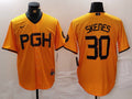 Men's Pittsburgh Pirates Paul Skenes #30 Gold City Connect Limited Player Jerseys