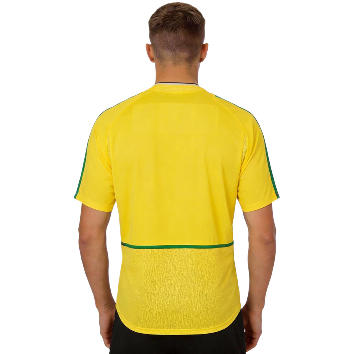 Retro Brazil Home Jersey World Cup 2002 Back