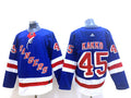 Men's New York Rangers Kaapo Kakko #45 Blue Player Jerseys