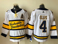 Men's Nashville Predators Ryan Ellis #4 White Breakaway Player Jerseys