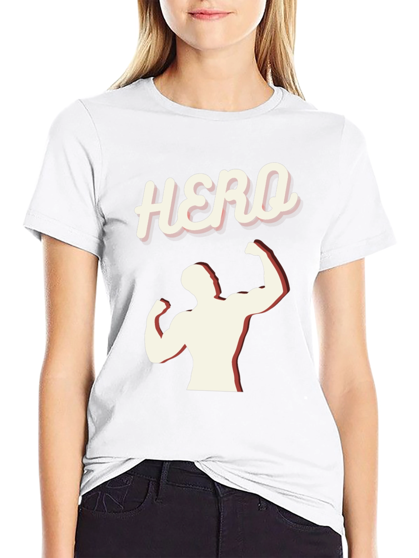 Hero Graphic Tee - Mens Black T-Shirt