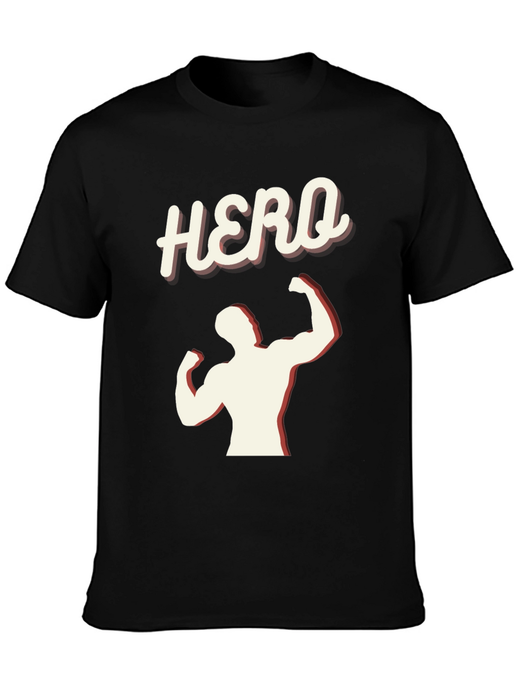 Hero Graphic Tee - Mens Black T-Shirt