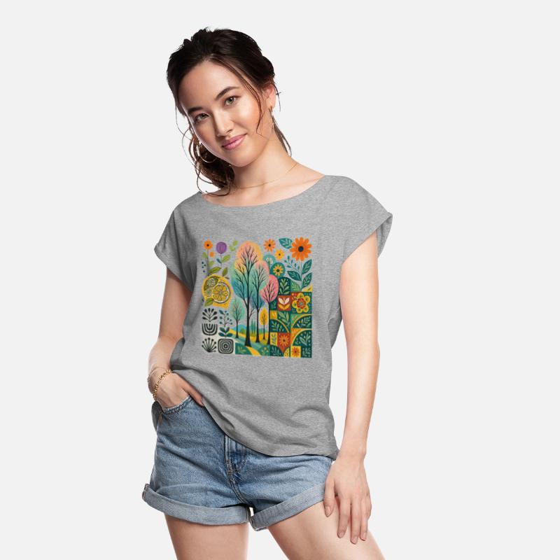 Abstract Garden & Whimsical Trees