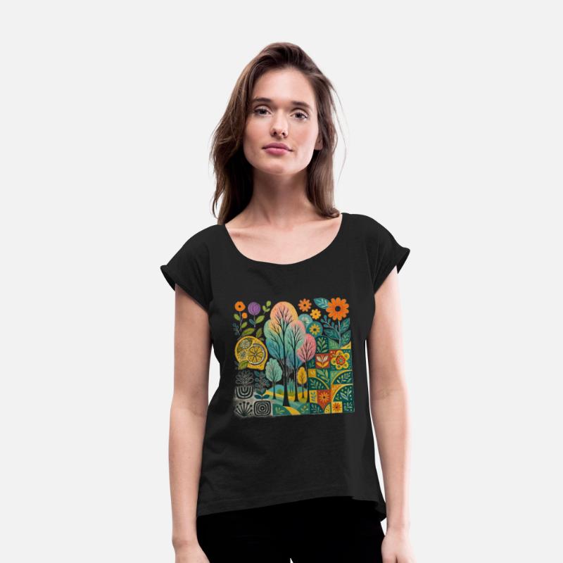 Abstract Garden & Whimsical Trees