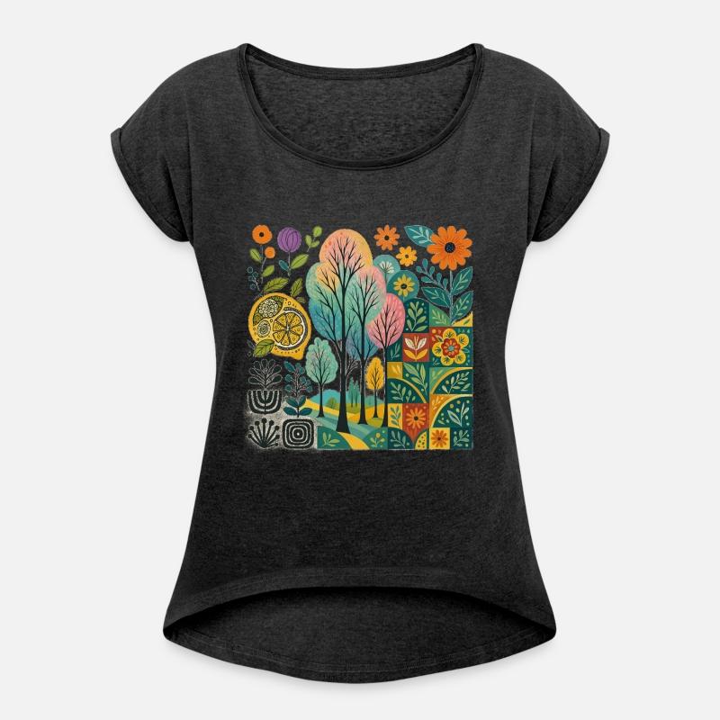 Abstract Garden & Whimsical Trees