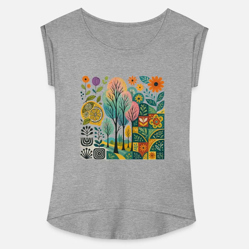 Abstract Garden & Whimsical Trees