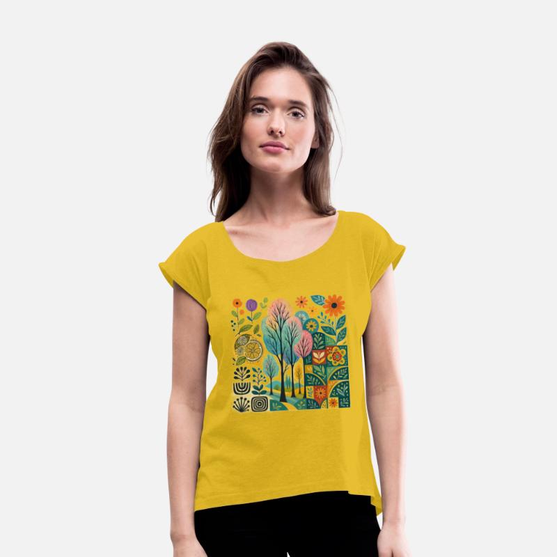 Abstract Garden & Whimsical Trees