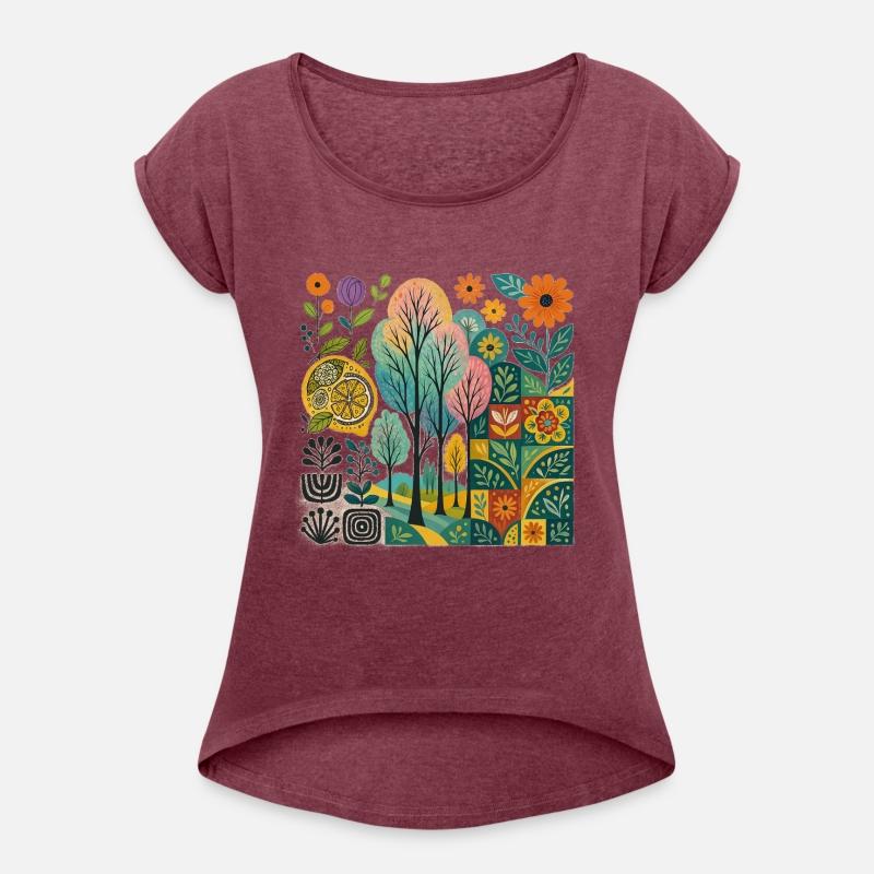Abstract Garden & Whimsical Trees