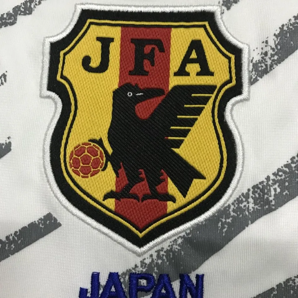 2006 Japan Away Retro Soccer Jersey Detail 1