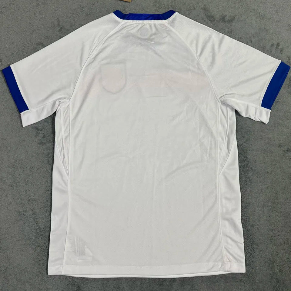 RUSSO #9 England Home White Fans Soccer Jersey 2025/26 ★★ Detail 1