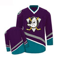 Men's Anaheim Ducks Purple/Blue Line Blank Player Jerseys