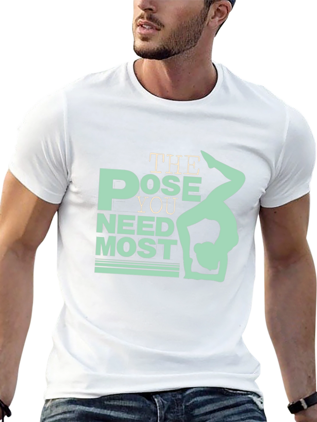 Yoga Pose Graphic Tee - Need Most
