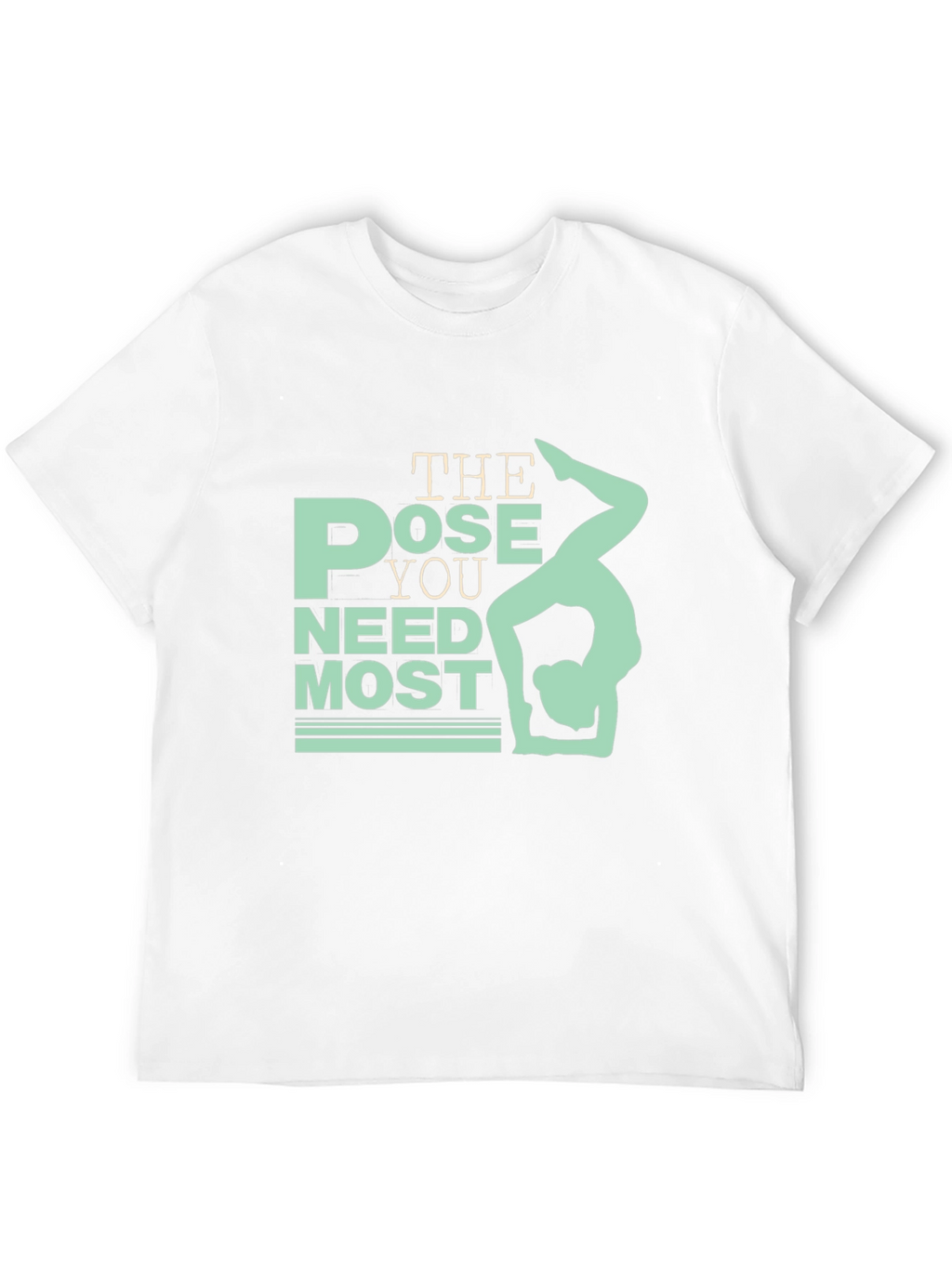 Yoga Pose Graphic Tee - Need Most