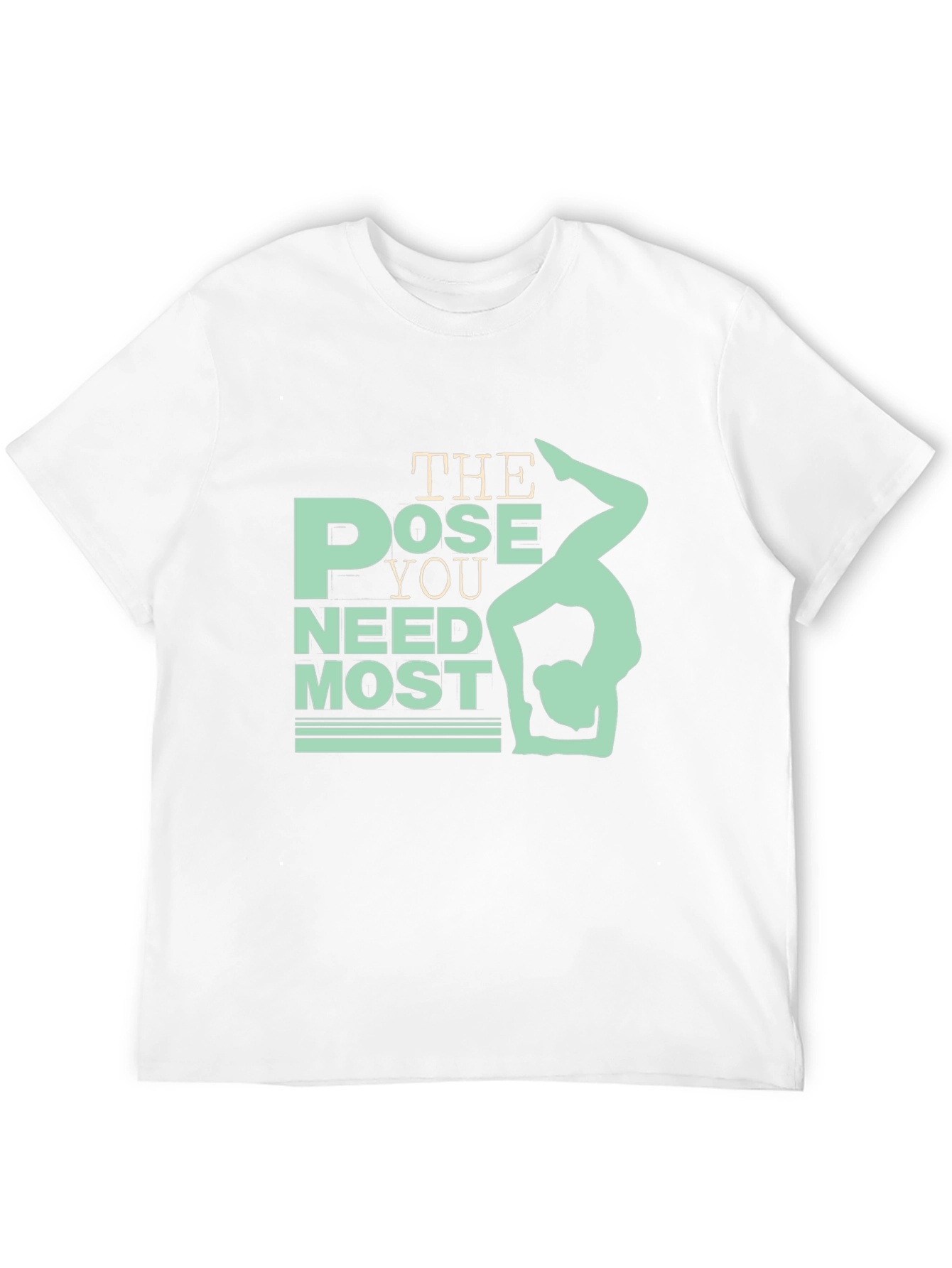 Yoga Pose Graphic Tee - Need Most