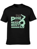 Yoga Pose Graphic Tee - Need Most