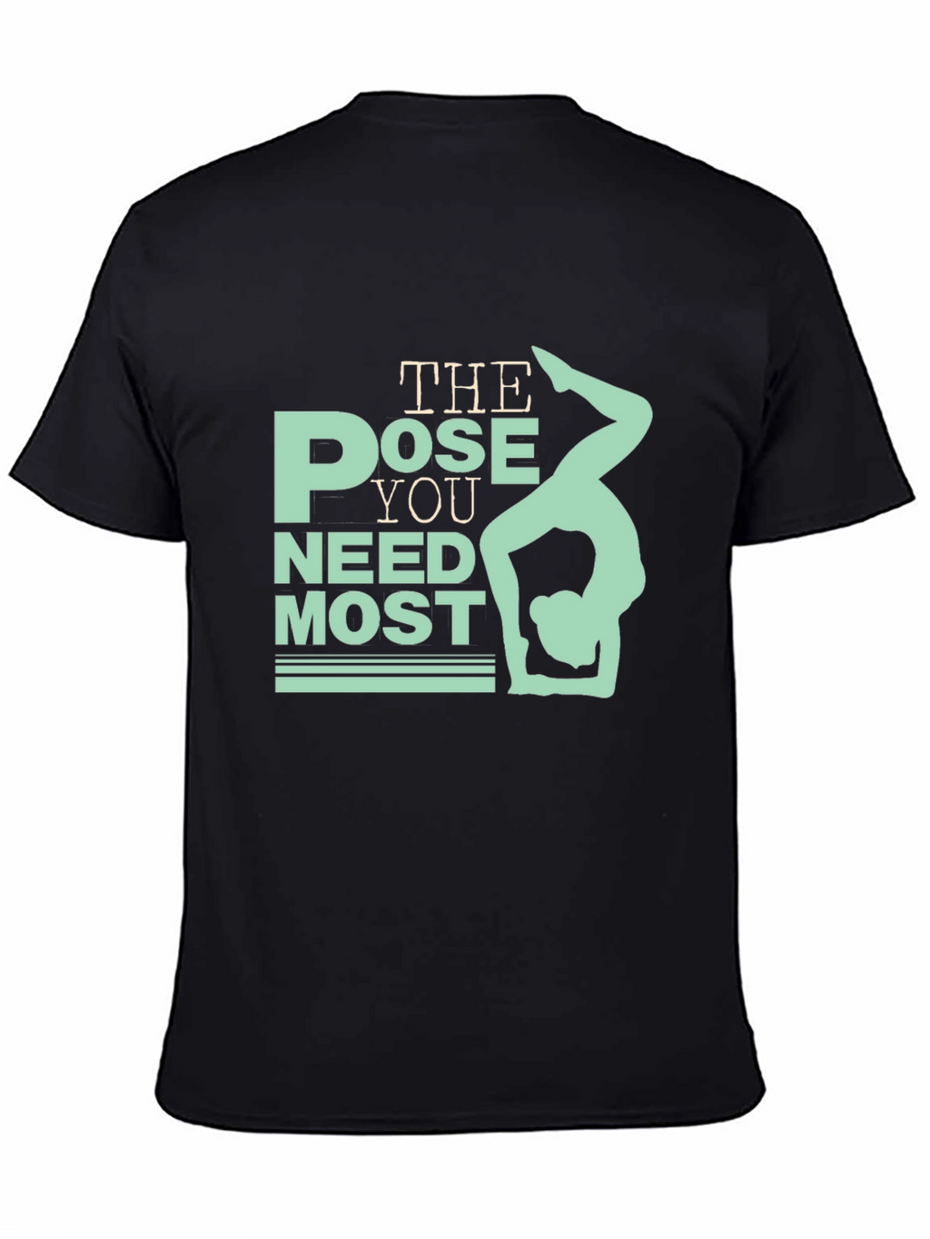 Yoga Pose Graphic Tee - Need Most