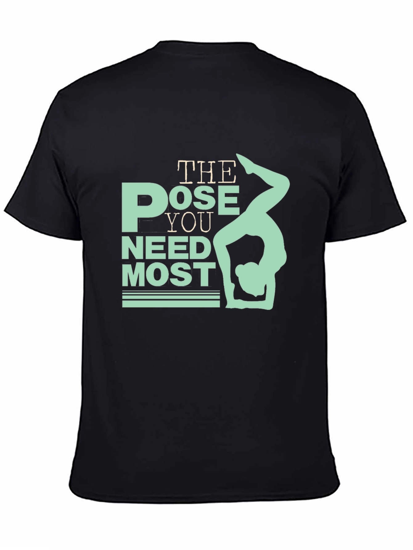 Yoga Pose Graphic Tee - Need Most