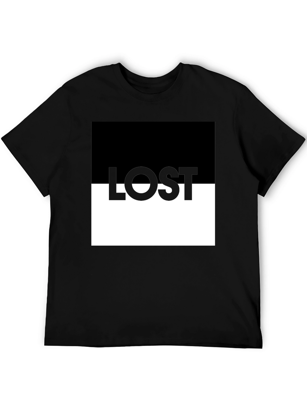 Lost Graphic T-Shirt - Modern Design
