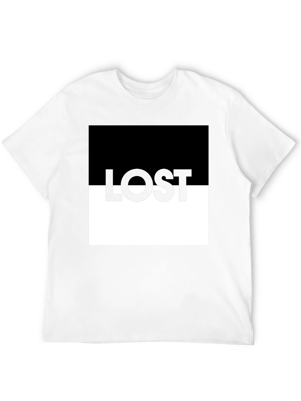 Lost Graphic T-Shirt - Modern Design